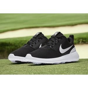 Nike Roshe G Black White PGA Tour Golf Shoes AA1851 Womens 6 New Fast Ship
